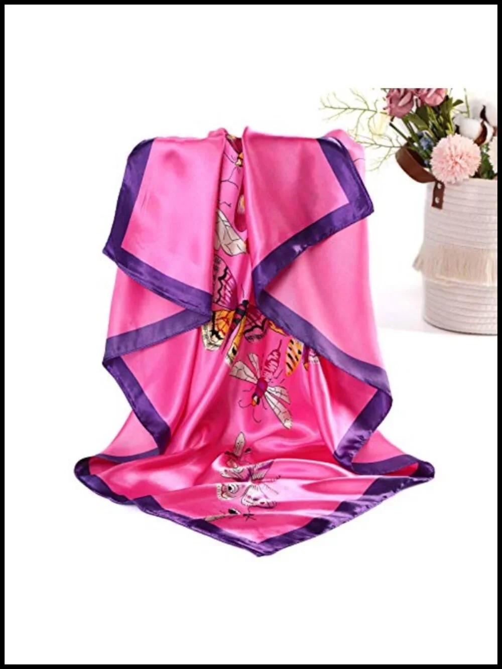 Satin Head Scarves for Women Silk-like Hair Bandanas Multipack